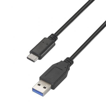 Cable usb 3.1 tipo-c aisens a107-0449/ usb tipo-c macho - usb macho/ 50cm/ negro