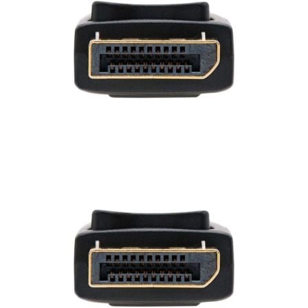 Cable displayport 1.2 4k nanocable 10.15.2305/ displayport macho - displayport macho/ 5m/ negro