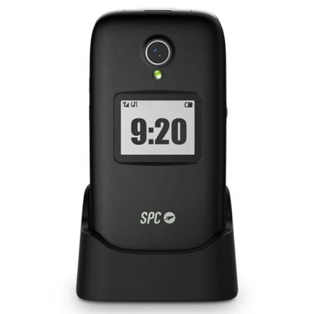 Teléfono Móvil SPC Polaris para Personas Mayores/ 4G/ Negro
