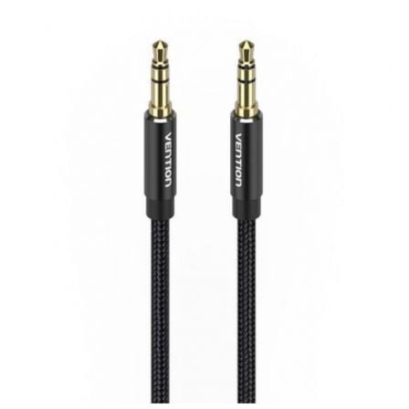 Cable estéreo vention bawbi/ jack 3.5 macho - jack 3.5 macho/ 3m/ negro
