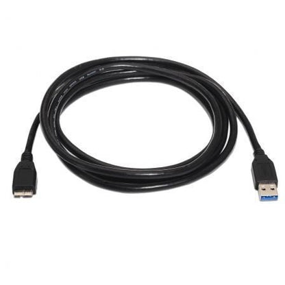 Cable usb 3.0 aisens a105-0044/ usb macho - microusb macho/ 5gbps/ 2m/ negro