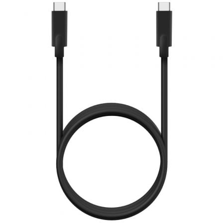Cable usb 3.2 tipo-c aisens a107-0705 10gbps 5a 100w/ usb tipo-c macho - usb tipo-c macho/ hasta 100w/ 10gbps/ 3m/ negro