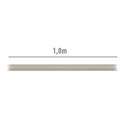 Cable serie rs232 aisens a112-0065/ db9 macho - db9 hembra/ hasta 0.15w/ 1.6mbps/ 1.8m/ beige