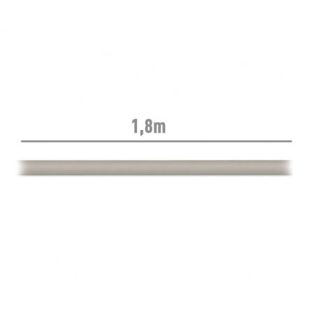 Cable serie null modem aisens a112-0067/ db9 hembra - db9 hembra/ hasta 0.15w/ 1.6mbps/ 1.8m/ beige