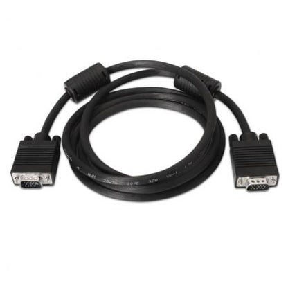 Cable svga aisens a113-0073/ vga macho - vga macho/ hasta 3w/ 10mbps/ 6m/ negro