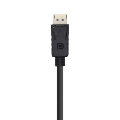 Cable displayport 1.2 4k aisens a124-0388/ displayport macho - displayport macho/ hasta 5w/ 2300mbps/ 10m/ negro