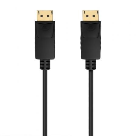 Cable displayport 1.2 ccs 4k aisens a124-0741/ displayport macho - displayport macho/ hasta 5w/ 2300mbps/ 3m/ negro