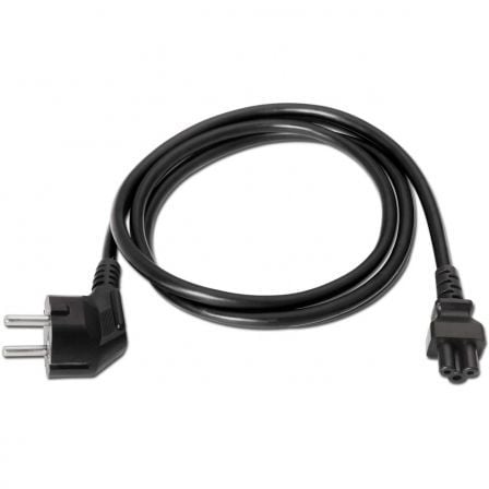 Cable alimentación trébol aisens a132-0172/ cee(7-7) macho - c5 hembra/ hasta 1500w/ 1.5m