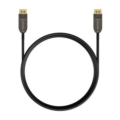 Cable displayport 1.4 aoc 8k aisens a155-0607/ displayport macho - displayport macho/ 15m/ negro