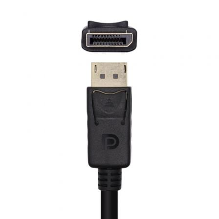 Cable displayport 1.2 4k aisens a124-0455/ displayport macho - displayport macho/ 1m/ negro