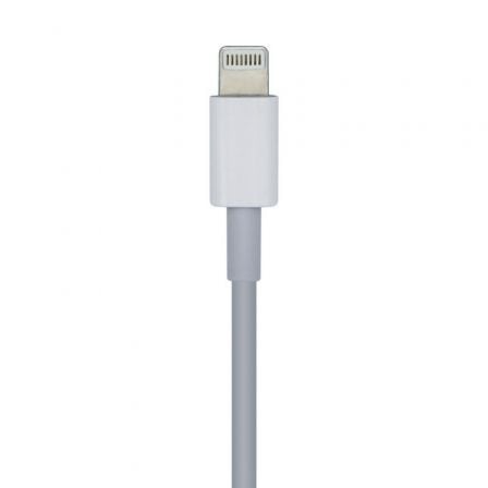 Cable usb tipo-c 2.0 lightning aisens a102-0443/ lightning macho - usb tipo-c macho/ 480mbps/ 2m/ blanco