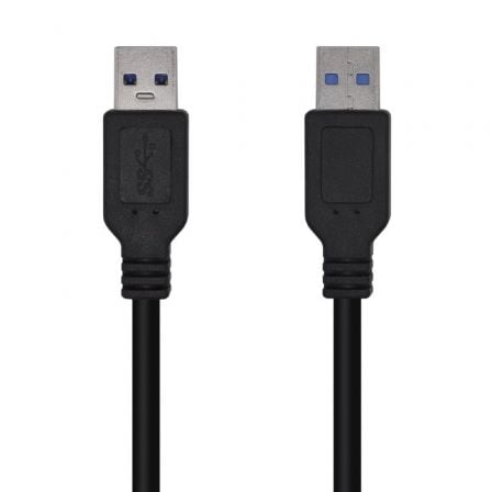 Cable usb 3.0 aisens a105-0447/ usb macho - usb macho/ 5gbps/ 2m/ negro