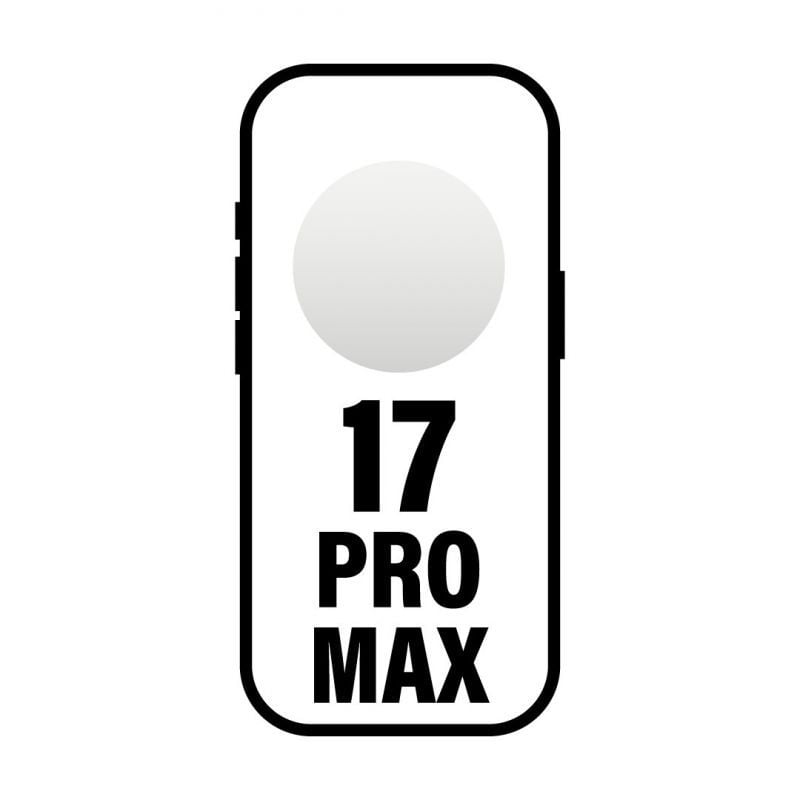 Smartphone Apple iPhone 17 Pro Max 256GB/ 6.9"/ 5G/ Plata