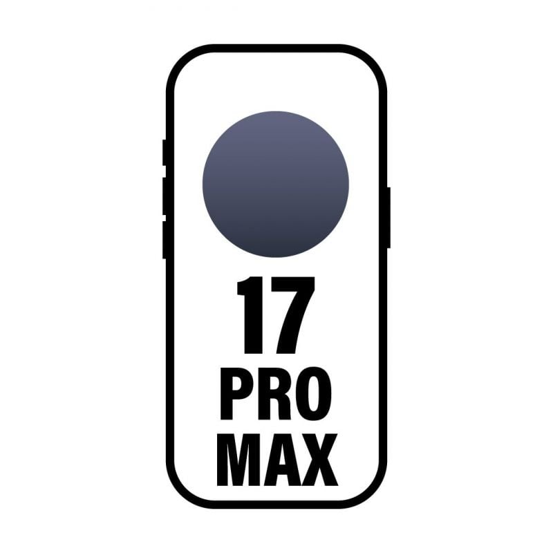 Smartphone Apple iPhone 17 Pro Max 256GB/ 6.9"/ 5G/ Azúl Oscuro