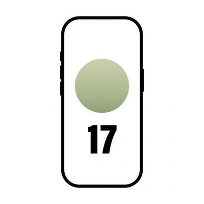 Smartphone Apple iPhone 17 256GB/ 6.3"/ 5G/ Verde salvia