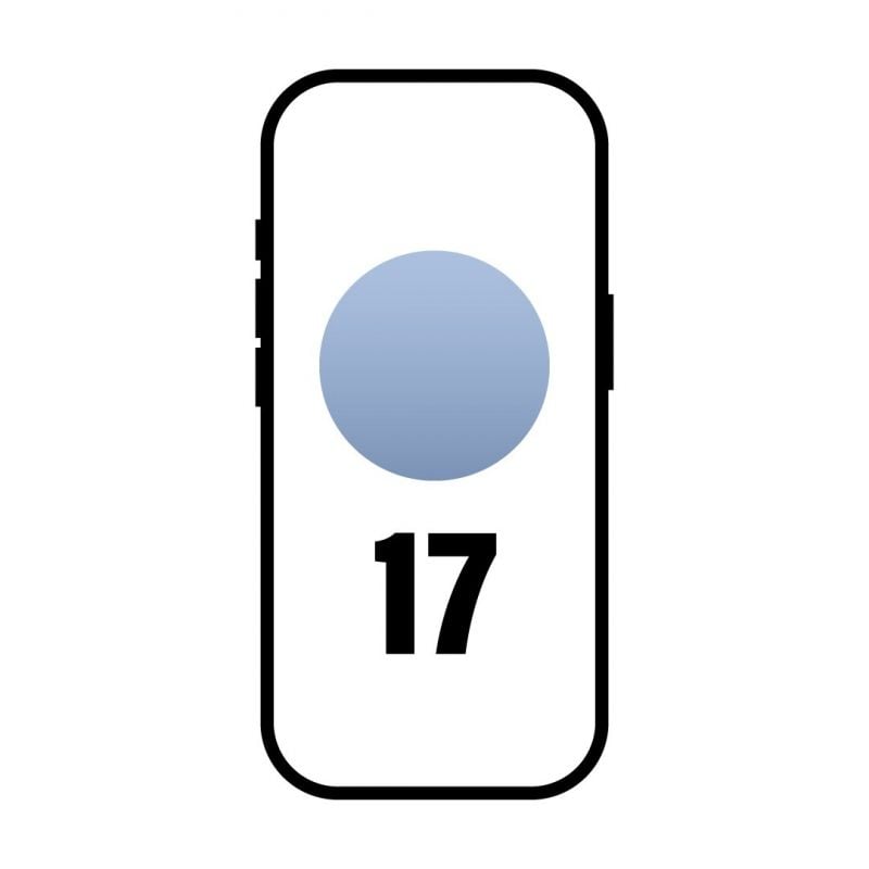 Smartphone Apple iPhone 17 512GB/ 6.3"/ 5G/ Azul Neblina