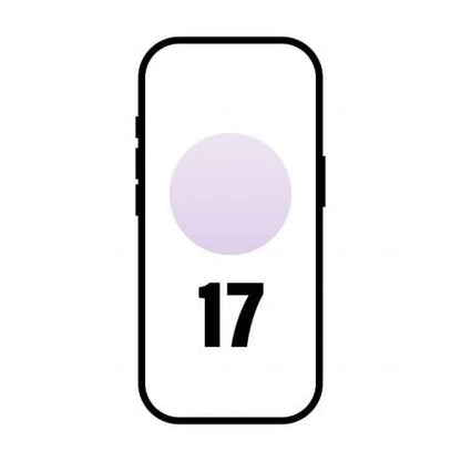 Smartphone Apple iPhone 17 512GB/ 6.3"/ 5G/ Lavanda