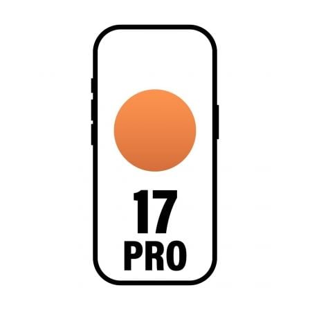Smartphone Apple iPhone 17 Pro 512GB/ 6.3"/ 5G/ Naranja Cosmico