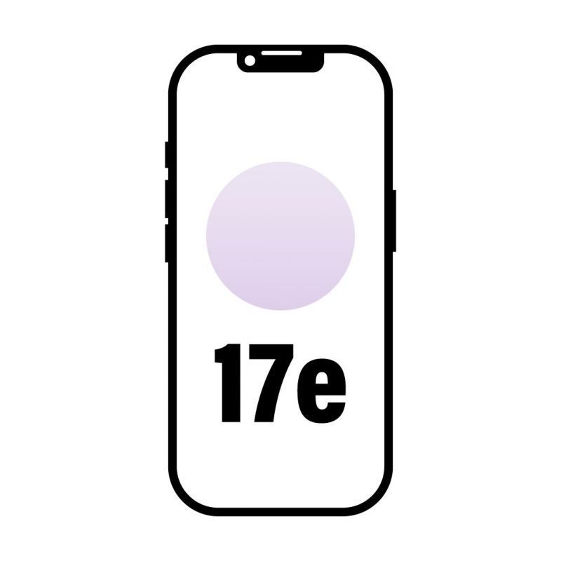 Smartphone Apple iPhone 17e 256GB/ 6.1"/ 5G/ Rosa Palo