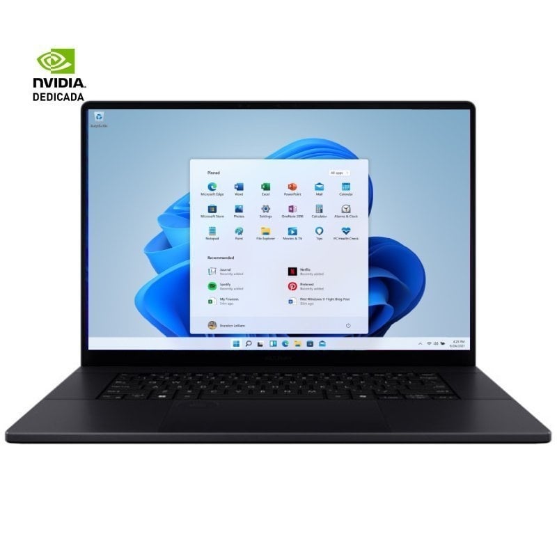 Portátil Asus ProArt P16 OLED H7606WM-SR130W Ryzen AI 9 HX 370/ 32GB/ 2TB SSD/ GeForce RTX 5060/ 16" Táctil/ Win11