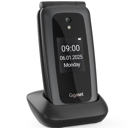 Teléfono Móvil Gigaset GL795 para Personas Mayores/ 4G/ Negro