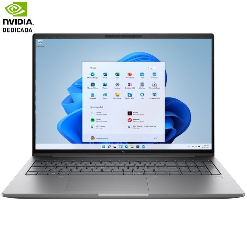 Portátil Workstation HP ZBook X G1i B72XFET Intel Core Ultra 7-265HX/ 32GB/ 1TB SSD/ RTX Pro 2000/ 16" Táctil/ Win11 Pro