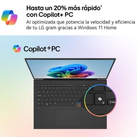 Portátil LG Gram Pro 16Z90U-K.AUB5BN Intel Core Ultra X7-358H/ 32GB/ 512GB SSD/ 16"/ Win11