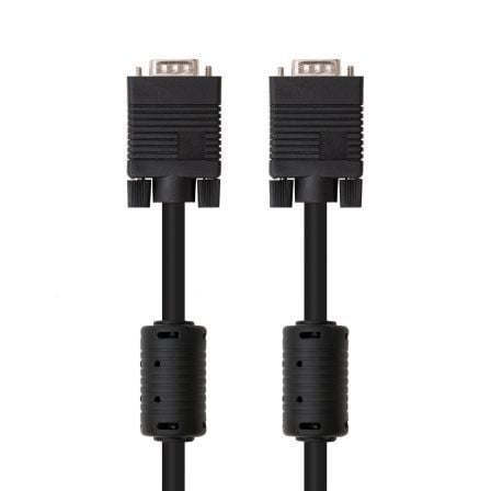 Cable svga nanocable 10.15.0115/ vga macho - vga macho/ 15m/ negro