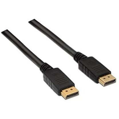 Cable displayport 1.2 4k nanocable 10.15.2303/ displayport macho - displayport macho/ 3m/ negro