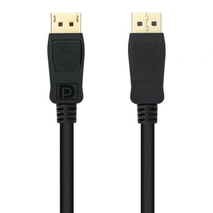 Cable displayport nanocable 10.15.2602/ displayport macho - displayport macho/ 2m/ negro