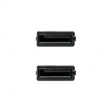 Cable sata nanocable 10.18.0101-oem/ sata hembra - sata hembra/ 50cm/ rojo