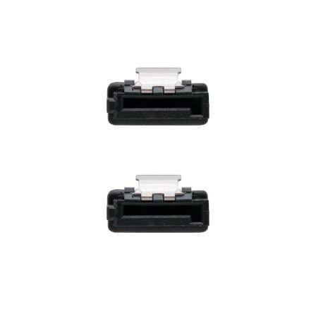 Cable sata iii nanocable 10.18.1001-bk/ 50cm/ negro