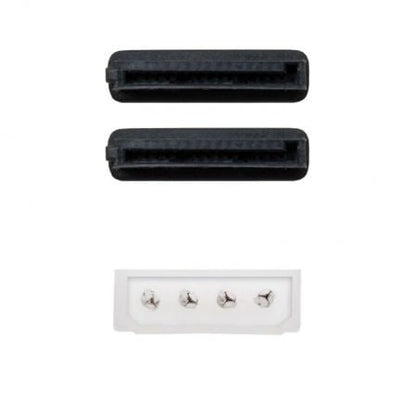 Cable duplicador de alimentación nanocable 10.19.0101-oem/ molex macho - 2x sata hembra/ 20cm