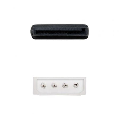 Cable de alimentación sata nanocable 10.19.0205-oem/ molex macho - sata hembra/ 16cm
