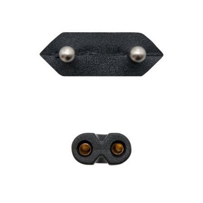 Cable alimentación forma 8 nanocable 10.22.0402/ cee7/16 macho - c7 hembra/ 1.5m/ negro