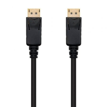 Cable displayport 1.2 4k nanocable 10.15.2300/ displayport macho - displayport macho/ 50cm/ negro