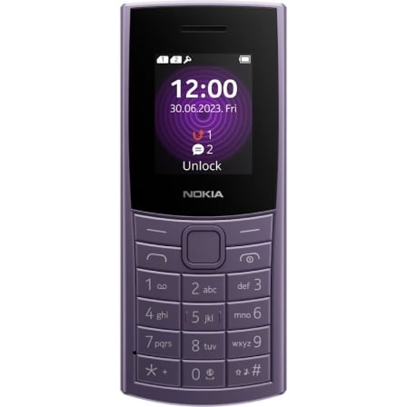 Teléfono Móvil Nokia 110 4G 2nd Edition/ Púrpura