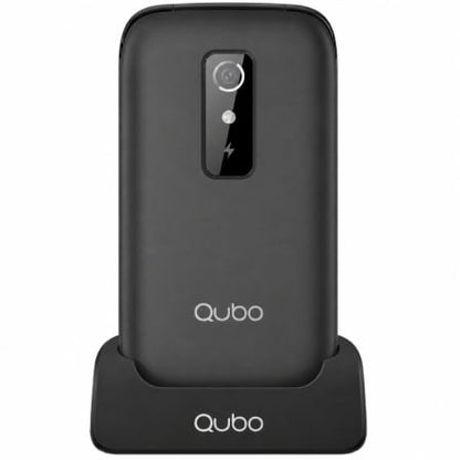 Teléfono Móvil Qubo P-220BKC 4G para Personas Mayores/ Negro