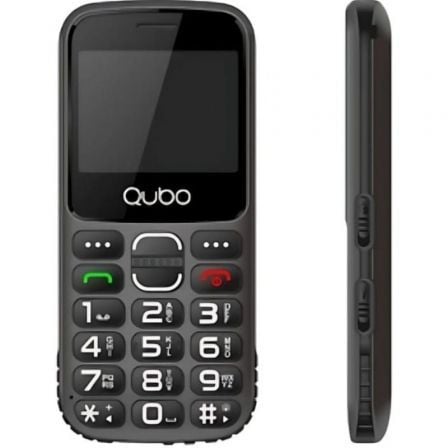 Teléfono Móvil Qubo X-230BKC 4G para Personas Mayores/ Negro