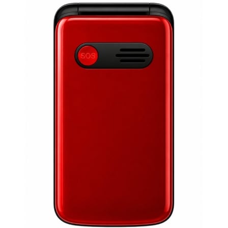 Teléfono Móvil Qubo X-247RDC 4G para Personas Mayores/ Rojo