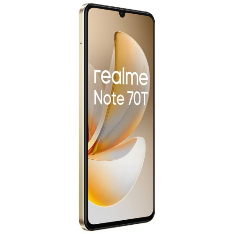 Smartphone Realme Note 70T 4GB/ 128GB/ 6.74"/ Dorado Playa