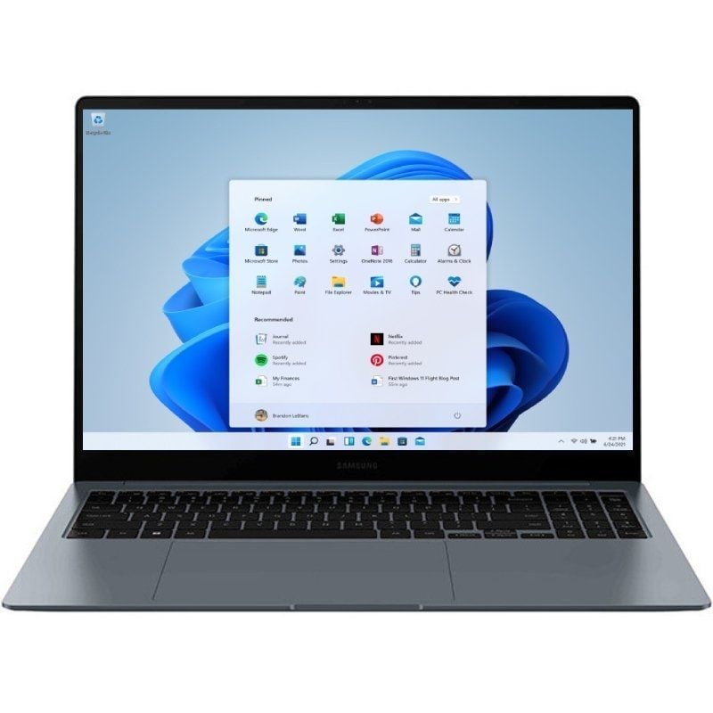 Portátil Samsung Galaxy Book4 Intel Core i5-1335U/ 16GB/ 512GB SSD/ 15.6"/ Win11 Pro