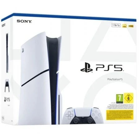 Sony Playstation 5 - PS5 Slim Estándar 1TB/ Incluye Mando Dual Sense