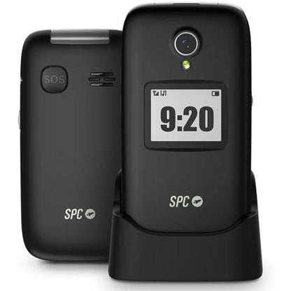 Teléfono Móvil SPC Polaris para Personas Mayores/ 4G/ Negro