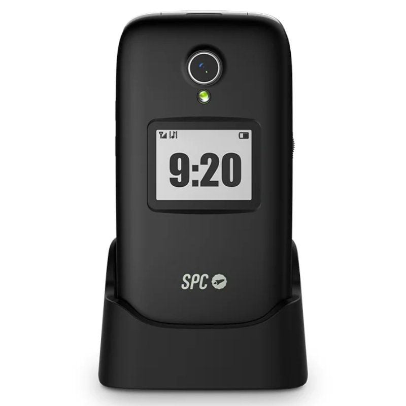 Teléfono Móvil SPC Polaris para Personas Mayores/ 4G/ Negro