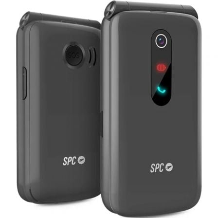 Teléfono Móvil SPC Stella 3 para Personas Mayores/ 4G/ Negro