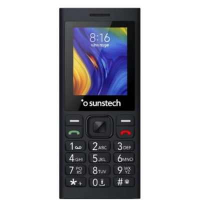 Teléfono Móvil Sunstech CEL5/ Negro