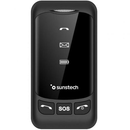 Teléfono Móvil Sunstech CELT25BK para Personas Mayores/ Negro