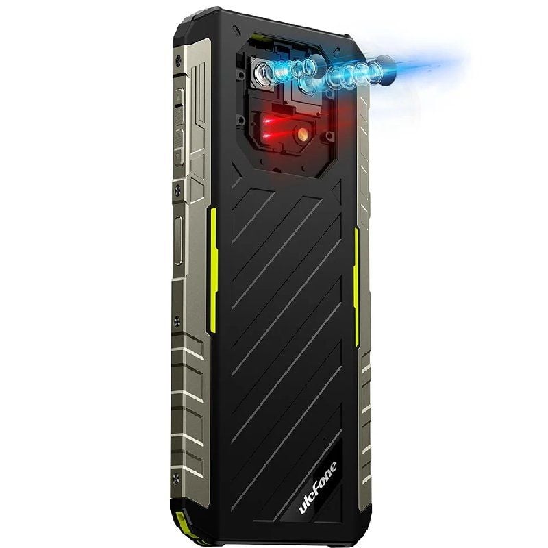 Smartphone Rugerizado Ulefone Armor 22 8GB/ 128GB/ 6.58"/ Negro y Verde