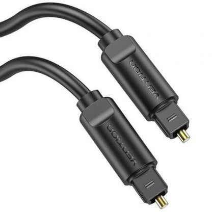 Cable de audio de fibra óptica vention baebi/ 3m/ negro